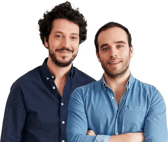 Simon et Olivier - Fondateurs Charles